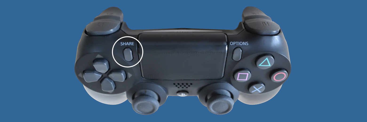 PS4コントローラ